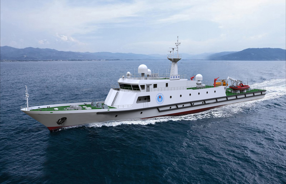 Jianglong Shipbuilding signed the construction contract of a new 70-meter class 600-ton law-enforcement ship