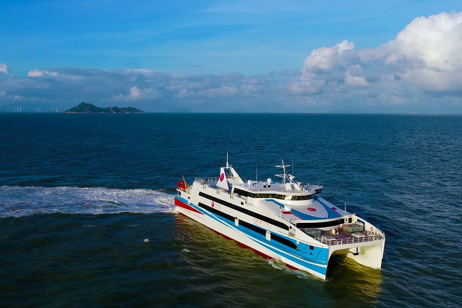 Successful Sea Trials of “Beiyou 26” – The 1200Pax Luxurious Aluminum High-speed Ferry Manufactured by Aulong