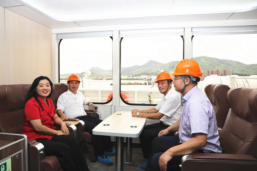 Aulong Product | The First Luxurious 1200Pax High-speed Aluminum Ferry in Domestic China – Successful Delivery of “Beiyou 26”